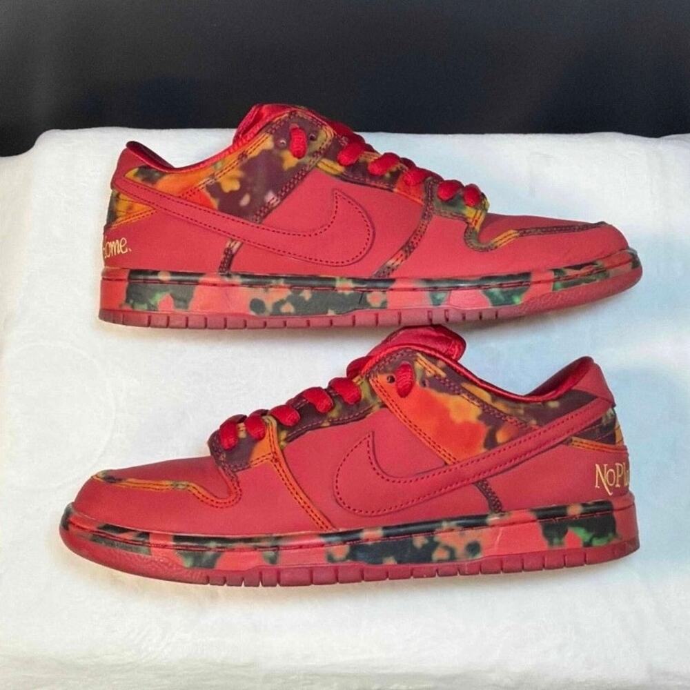 Nike Dunk Low SB 'Poppy Field Wizard of Oz' | FZ1291-600 | 10M - Picture 2 of 13